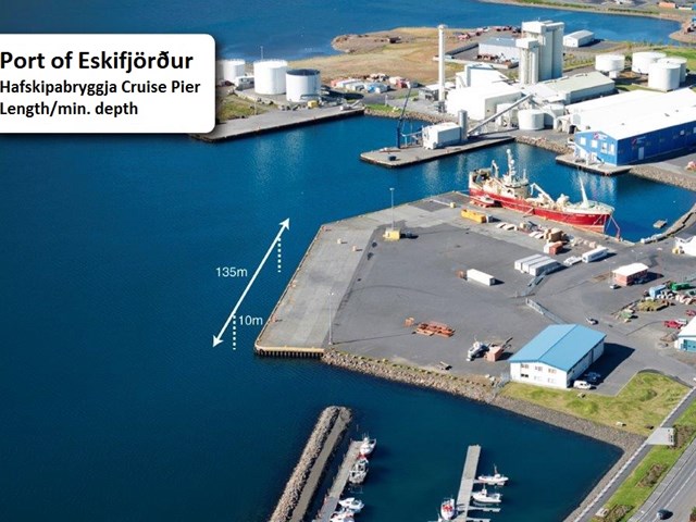Port of Eskifjörður Cruise Pier